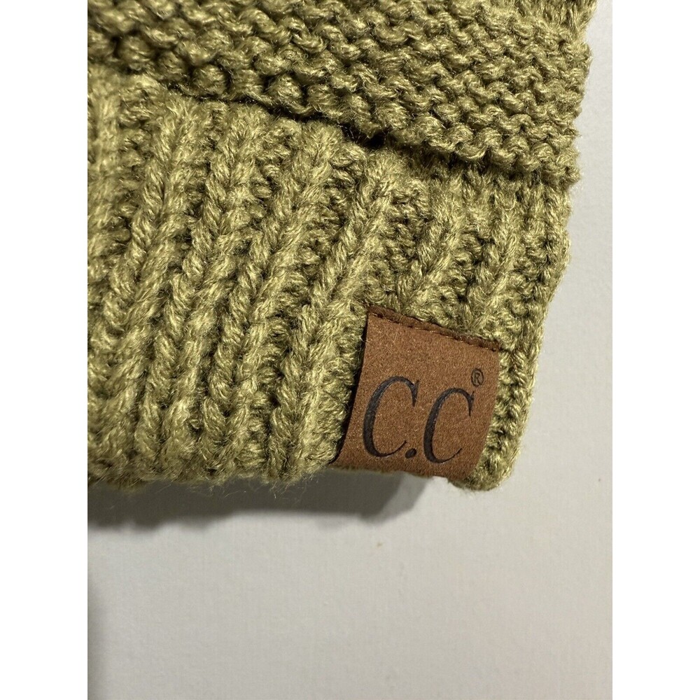 Bundle 3 - CC Beanie Woman’s Knit Slouchy Thick Cap Hat Solid Colors - Picture 13 of 15